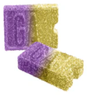 GENERAL ADMISSION PASSIONFRUIT MANGO 1:1 GUMMIES 2X5MG