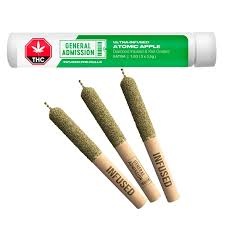 GENERAL ADMISSION ATOMIC APPLE DIAMOND INFUSED PR 3X0.5G