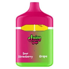 JUICY HOOTS SOUR STRAWBERRY & GRAPE FLIP DISP. PEN 1ML
