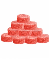 SHRED EMS RED APPLE PEACH MAX10 PARTY PACK 10X10MG