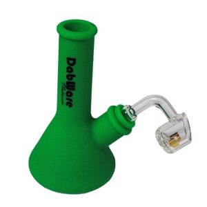 DABWARE 5" SILICONE BEAKER RIG GREEN