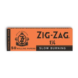 ZIG ZAG ORANGE SLOW BURNING 1 1/4 PAPPERS