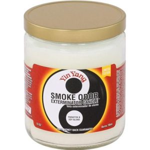 SMOKE ODOR YIN YANG CANDLE