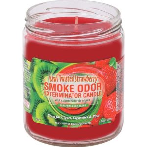 SMOKE ODOR CANDLE KIWI/STRAW
