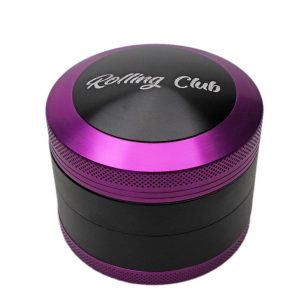 ROLLING CLUB 2.5” 4PC GRINDER PURPLE