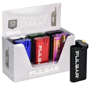PULSAR ANODIZED ALUMINUM 4" DUGOUT ASST. COLORS