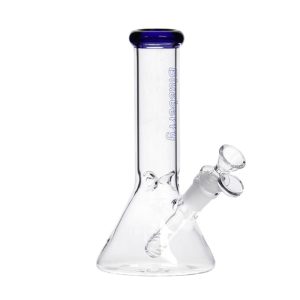 BLUEBERRY 8" BEAKER BONG-BLUE