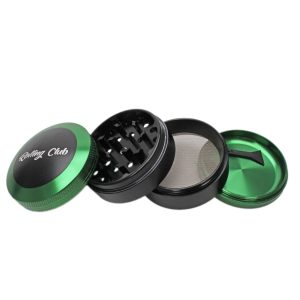 ROLLING CLUB 2.5" 4PC GRINDER GREEN