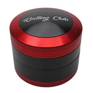 ROLLING CLUB 2.5" 4PC GRINDER RED