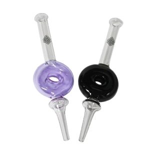 KARMA NECTAR EXTRACT GLASS DOUGHNUT PIPE ASSORTED COLORS