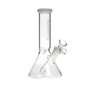 BLUEBERRY 8" BEAKER BONG-WHITE