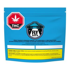 FLY NORTH SPACE TOKEN BLUEBERRY ROSIN 10X10MG