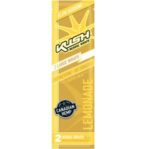 KUSH HEMP WRAP LEMONADE 2PK