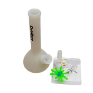 DABWARE PLATINUM SILICONE 7.5" BEAKER WHITE