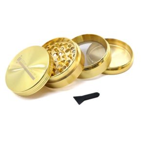 INFYNITI 2.5" 4 PC POLLINATOR GRINDER GOLD