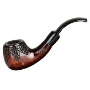 PULSAR SHIRE 5.5" BENT APPLE CHERRY WOOD PIPE