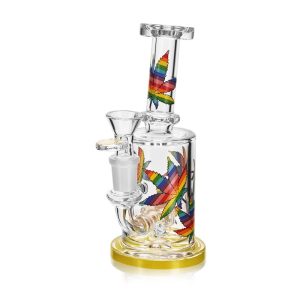ARSENAL 6" RAINBOW LEAF RIG YELLOW