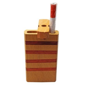 GENUINE PIPE CO LIGHT TEAK QUAD STRIPE DUGOUT LARGE