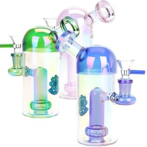 SESHGEAR SPACE DOME SHOWERHEAD 6.25" ELECTROPLATED BONG