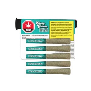 STICKY GREENS BAJA BREEZE LIQUID DIAMOND INFUSED PR 5X0.5G